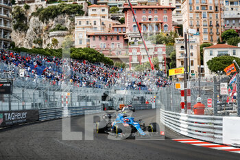 2021-05-23 - 14 ALONSO Fernando (spa), Alpine F1 A521, action during the 2021 Formula One World Championship, Grand Prix of Monaco from on May 20 to 23 in Monaco - Photo Antonin Vincent / DPPI - 2021 FORMULA ONE WORLD CHAMPIONSHIP, GRAND PRIX OF MONACO - FORMULA 1 - MOTORS
