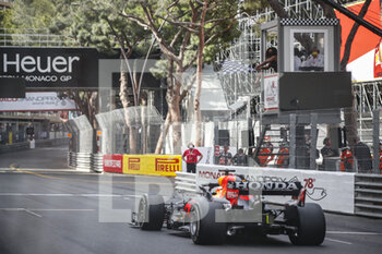 2021-05-23 - 33 VERSTAPPEN Max (nld), Red Bull Racing Honda RB16B, action, winner during the 2021 Formula One World Championship, Grand Prix of Monaco from on May 20 to 23 in Monaco - Photo Florent Gooden / DPPI - 2021 FORMULA ONE WORLD CHAMPIONSHIP, GRAND PRIX OF MONACO - FORMULA 1 - MOTORS