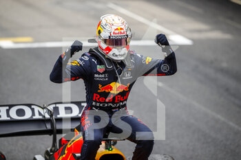 2021-05-23 - 33 VERSTAPPEN Max (nld), Red Bull Racing Honda RB16B, portrait, winner during the 2021 Formula One World Championship, Grand Prix of Monaco from on May 20 to 23 in Monaco - Photo Antonin Vincent / DPPI - 2021 FORMULA ONE WORLD CHAMPIONSHIP, GRAND PRIX OF MONACO - FORMULA 1 - MOTORS