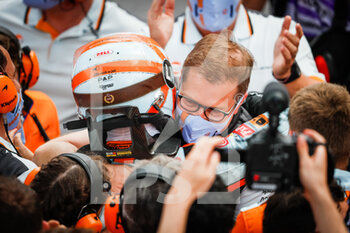 2021-05-23 - NORRIS Lando (gbr), McLaren MCL35M, SEIDL Andreas, Team Principal of McLaren Racing, portrait during the 2021 Formula One World Championship, Grand Prix of Monaco from on May 20 to 23 in Monaco - Photo Antonin Vincent / DPPI - 2021 FORMULA ONE WORLD CHAMPIONSHIP, GRAND PRIX OF MONACO - FORMULA 1 - MOTORS