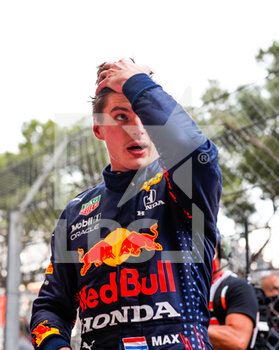 2021-05-23 - VERSTAPPEN Max (ned), Red Bull Racing Honda RB16B, portrait during the 2021 Formula One World Championship, Grand Prix of Monaco from on May 20 to 23 in Monaco - Photo Florent Gooden / DPPI - 2021 FORMULA ONE WORLD CHAMPIONSHIP, GRAND PRIX OF MONACO - FORMULA 1 - MOTORS