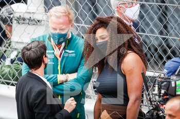 2021-05-23 - WILLIAMS Serena (usa), tennis player, portrait during the 2021 Formula One World Championship, Grand Prix of Monaco from on May 20 to 23 in Monaco - Photo Antonin Vincent / DPPI - 2021 FORMULA ONE WORLD CHAMPIONSHIP, GRAND PRIX OF MONACO - FORMULA 1 - MOTORS