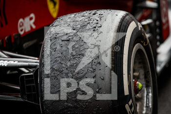 2021-05-23 - Pirelli tyre close up during the 2021 Formula One World Championship, Grand Prix of Monaco from on May 20 to 23 in Monaco - Photo Florent Gooden / DPPI - 2021 FORMULA ONE WORLD CHAMPIONSHIP, GRAND PRIX OF MONACO - FORMULA 1 - MOTORS