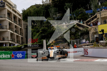 2021-05-23 - 04 NORRIS Lando (gbr), McLaren MCL35M, action during the 2021 Formula One World Championship, Grand Prix of Monaco from on May 20 to 23 in Monaco - Photo DPPI - 2021 FORMULA ONE WORLD CHAMPIONSHIP, GRAND PRIX OF MONACO - FORMULA 1 - MOTORS