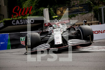 2021-05-23 - 99 GIOVINAZZI Antonio (ita), Alfa Romeo Racing ORLEN C41, action during the 2021 Formula One World Championship, Grand Prix of Monaco from on May 20 to 23 in Monaco - Photo DPPI - 2021 FORMULA ONE WORLD CHAMPIONSHIP, GRAND PRIX OF MONACO - FORMULA 1 - MOTORS
