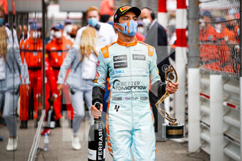 2021-05-23 - NORRIS Lando (gbr), McLaren MCL35M, portrait podium during the 2021 Formula One World Championship, Grand Prix of Monaco from on May 20 to 23 in Monaco - Photo Florent Gooden / DPPI - 2021 FORMULA ONE WORLD CHAMPIONSHIP, GRAND PRIX OF MONACO - FORMULA 1 - MOTORS