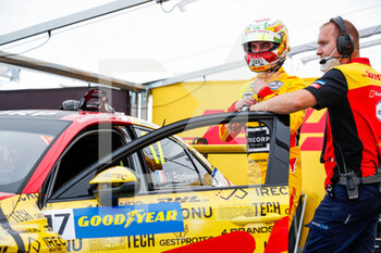 2021-06-03 - Berthon Nathanael (fra), Comtoyou DHL Team Audi Sport, Audi RS 3 LMS TCR (2021), portrait during the 2021 FIA WTCR Race of Germany, 1st round of the 2021 FIA World Touring Car Cup, on the Nurburgring Nordschleife, from June 3 to 6, 2021 in Nurburg, Germany - Photo Florent Gooden / DPPI - 2021 FIA WTCR RACE OF GERMANY, 1ST ROUND OF THE 2021 FIA WORLD TOURING CAR CUP - FORMULA 1 - MOTORS