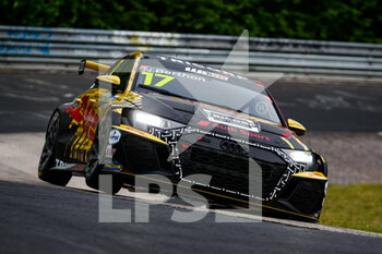 2021-06-03 - 17 Berthon Nathanaël (fra), Comtoyou DHL Team Audi Sport, Audi RS 3 LMS TCR (2021), action during the 2021 FIA WTCR Race of Germany, 1st round of the 2021 FIA World Touring Car Cup, on the Nurburgring Nordschleife, from June 3 to 6, 2021 in Nurburg, Germany - Photo Florent Gooden / DPPI - 2021 FIA WTCR RACE OF GERMANY, 1ST ROUND OF THE 2021 FIA WORLD TOURING CAR CUP - FORMULA 1 - MOTORS