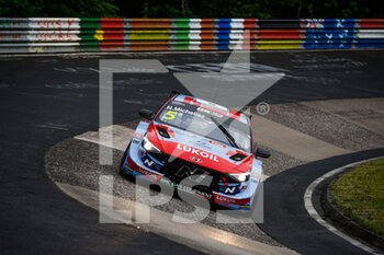 2021-06-03 - 05 Michelisz Norbert (hun), BRC Hyundai N Lukoil Squadra Corse, Hyundai Elantra N TCR, action during the 2021 FIA WTCR Race of Germany, 1st round of the 2021 FIA World Touring Car Cup, on the Nurburgring Nordschleife, from June 3 to 6, 2021 in Nurburg, Germany - Photo Florent Gooden / DPPI - 2021 FIA WTCR RACE OF GERMANY, 1ST ROUND OF THE 2021 FIA WORLD TOURING CAR CUP - FORMULA 1 - MOTORS