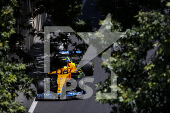 2021-06-04 - 04 NORRIS Lando (gbr), McLaren MCL35M, action during the Formula 1 Azerbaijan Grand Prix 2021 from June 04 to 06, 2021 on the Baku City Circuit, in Baku, Azerbaijan - Photo Antonin Vincent / DPPI - FORMULA 1 AZERBAIJAN GRAND PRIX 2021 - FORMULA 1 - MOTORS