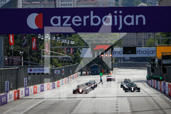 2021-06-06 - start of the race, depart, during the Formula 1 Azerbaijan Grand Prix 2021 from June 04 to 06, 2021 on the Baku City Circuit, in Baku, Azerbaijan - Photo Antonin Vincent / DPPI - FORMULA 1 AZERBAIJAN GRAND PRIX 2021 - FORMULA 1 - MOTORS
