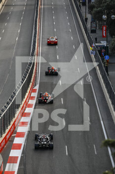 2021-06-06 - Safety car in front of 33 VERSTAPPEN Max (nld), Red Bull Racing Honda RB16B, action 11 PEREZ Sergio (mex), Red Bull Racing Honda RB16B, action 44 HAMILTON Lewis (gbr), Mercedes AMG F1 GP W12 E Performance, action during the Formula 1 Azerbaijan Grand Prix 2021 from June 04 to 06, 2021 on the Baku City Circuit, in Baku, Azerbaijan - Photo Xavi Bonilla / DPPI - FORMULA 1 AZERBAIJAN GRAND PRIX 2021 - FORMULA 1 - MOTORS