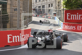 2021-06-06 - 44 HAMILTON Lewis (gbr), Mercedes AMG F1 GP W12 E Performance, action during the Formula 1 Azerbaijan Grand Prix 2021 from June 04 to 06, 2021 on the Baku City Circuit, in Baku, Azerbaijan - Photo DPPI - FORMULA 1 AZERBAIJAN GRAND PRIX 2021 - FORMULA 1 - MOTORS
