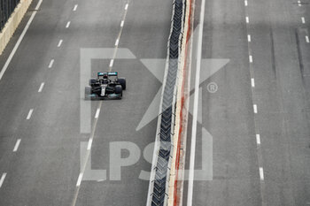 2021-06-06 - 44 HAMILTON Lewis (gbr), Mercedes AMG F1 GP W12 E Performance, action during the Formula 1 Azerbaijan Grand Prix 2021 from June 04 to 06, 2021 on the Baku City Circuit, in Baku, Azerbaijan - Photo Xavi Bonilla / DPPI - FORMULA 1 AZERBAIJAN GRAND PRIX 2021 - FORMULA 1 - MOTORS