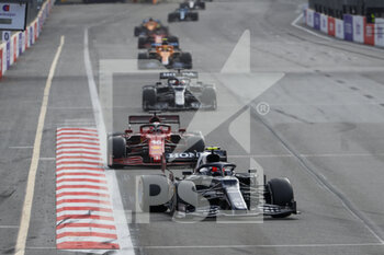 2021-06-06 - 10 GASLY Pierre (fra), Scuderia AlphaTauri Honda AT02, action during the Formula 1 Azerbaijan Grand Prix 2021 from June 04 to 06, 2021 on the Baku City Circuit, in Baku, Azerbaijan - Photo Antonin Vincent / DPPI - FORMULA 1 AZERBAIJAN GRAND PRIX 2021 - FORMULA 1 - MOTORS