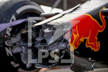 2021-06-06 - 33 VERSTAPPEN Max (nld), Red Bull Racing Honda RB16B, action crash, accident, during the Formula 1 Azerbaijan Grand Prix 2021 from June 04 to 06, 2021 on the Baku City Circuit, in Baku, Azerbaijan - Photo DPPI - FORMULA 1 AZERBAIJAN GRAND PRIX 2021 - FORMULA 1 - MOTORS