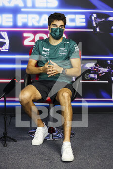 2021-06-17 - STROLL Lawrence (can), Aston Martin F1 owner, portrait, press conference during the Formula 1 Emirates Grand Prix de France 2021, 7th round of the 2021 FIA Formula One World Championship from June 18 to 20, 2021 on the Circuit Paul Ricard, in Le Castellet, France - Photo Antonin Vincent / DPPI - FORMULA 1 EMIRATES GRAND PRIX DE FRANCE 2021 - FORMULA 1 - MOTORS