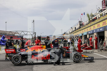 2021-06-17 - 33 VERSTAPPEN Max (nld), Red Bull Racing Honda RB16B, actionduring the Formula 1 Emirates Grand Prix de France 2021, 7th round of the 2021 FIA Formula One World Championship from June 18 to 20, 2021 on the Circuit Paul Ricard, in Le Castellet, France - Photo Marc de Mattia / DPPI - FORMULA 1 EMIRATES GRAND PRIX DE FRANCE 2021 - FORMULA 1 - MOTORS