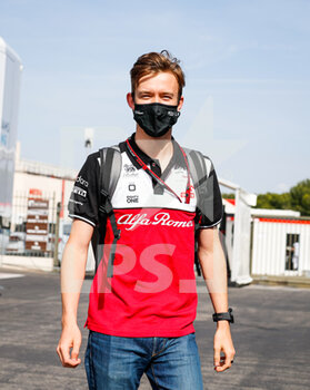2021-06-18 - ILOTT Callum (gbr), Alfa Romeo Racing ORLEN, portrait during the Formula 1 Emirates Grand Prix de France 2021, 7th round of the 2021 FIA Formula One World Championship from June 18 to 20, 2021 on the Circuit Paul Ricard, in Le Castellet, France - Photo Florent Gooden / DPPI - FORMULA 1 EMIRATES GRAND PRIX DE FRANCE 2021 - FORMULA 1 - MOTORS