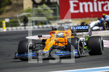 2021-06-18 - 03 RICCIARDO Daniel (aus), McLaren MCL35M, action during the Formula 1 Emirates Grand Prix de France 2021, 7th round of the 2021 FIA Formula One World Championship from June 18 to 20, 2021 on the Circuit Paul Ricard, in Le Castellet, France - Photo Antonin Vincent / DPPI - FORMULA 1 EMIRATES GRAND PRIX DE FRANCE 2021 - FORMULA 1 - MOTORS