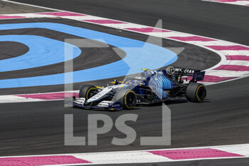 2021-06-18 - 06 LATIFI Nicholas (can), Williams Racing F1 FW43B, action during the Formula 1 Emirates Grand Prix de France 2021, 7th round of the 2021 FIA Formula One World Championship from June 18 to 20, 2021 on the Circuit Paul Ricard, in Le Castellet, France - Photo Marc de Mattia / DPPI - FORMULA 1 EMIRATES GRAND PRIX DE FRANCE 2021 - FORMULA 1 - MOTORS