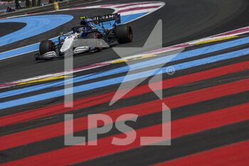 2021-06-18 - 06 LATIFI Nicholas (can), Williams Racing F1 FW43B, action, during the Formula 1 Emirates Grand Prix de France 2021, 7th round of the 2021 FIA Formula One World Championship from June 18 to 20, 2021 on the Circuit Paul Ricard, in Le Castellet, France - Photo Marc de Mattia / DPPI - FORMULA 1 EMIRATES GRAND PRIX DE FRANCE 2021 - FORMULA 1 - MOTORS