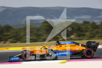 2021-06-18 - 03 RICCIARDO Daniel (aus), McLaren MCL35M, action during the Formula 1 Emirates Grand Prix de France 2021, 7th round of the 2021 FIA Formula One World Championship from June 18 to 20, 2021 on the Circuit Paul Ricard, in Le Castellet, France - Photo Antonin Vincent / DPPI - FORMULA 1 EMIRATES GRAND PRIX DE FRANCE 2021 - FORMULA 1 - MOTORS