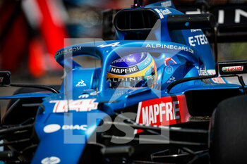 2021-06-18 - ALONSO Fernando (spa), Alpine F1 A521, action during the Formula 1 Emirates Grand Prix de France 2021, 7th round of the 2021 FIA Formula One World Championship from June 18 to 20, 2021 on the Circuit Paul Ricard, in Le Castellet, France - Photo Florent Gooden / DPPI - FORMULA 1 EMIRATES GRAND PRIX DE FRANCE 2021 - FORMULA 1 - MOTORS