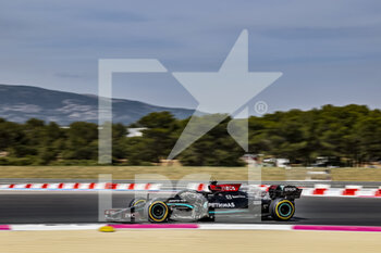 2021-06-18 - 44 HAMILTON Lewis (gbr), Mercedes AMG F1 GP W12 E Performance, action, during the Formula 1 Emirates Grand Prix de France 2021, 7th round of the 2021 FIA Formula One World Championship from June 18 to 20, 2021 on the Circuit Paul Ricard, in Le Castellet, France - Photo Marc de Mattia / DPPI - FORMULA 1 EMIRATES GRAND PRIX DE FRANCE 2021 - FORMULA 1 - MOTORS