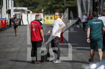 2021-06-19 - VASSEUR Frederic (fra), Team Principal of Alfa Romeo Racing ORLEN, portrait with SEIDL Andreas, Team Principal of McLaren Racing during the Formula 1 Emirates Grand Prix de France 2021, 7th round of the 2021 FIA Formula One World Championship from June 18 to 20, 2021 on the Circuit Paul Ricard, in Le Castellet, France - Photo Florent Gooden / DPPI - FORMULA 1 EMIRATES GRAND PRIX DE FRANCE 2021 - FORMULA 1 - MOTORS