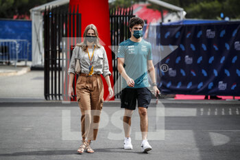 2021-06-19 - STROLL Lance (can), Aston Martin F1 AMR21, portrait with his girlfriend Sara Pagliaroli during the Formula 1 Emirates Grand Prix de France 2021, 7th round of the 2021 FIA Formula One World Championship from June 18 to 20, 2021 on the Circuit Paul Ricard, in Le Castellet, France - Photo Florent Gooden / DPPI - FORMULA 1 EMIRATES GRAND PRIX DE FRANCE 2021 - FORMULA 1 - MOTORS