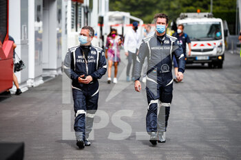 2021-06-19 - Van der Merwe Alan and Roberts Ian, of the FIA Medical Car, in the paddock during the Formula 1 Emirates Grand Prix de France 2021, 7th round of the 2021 FIA Formula One World Championship from June 18 to 20, 2021 on the Circuit Paul Ricard, in Le Castellet, France - Photo Florent Gooden / DPPI - FORMULA 1 EMIRATES GRAND PRIX DE FRANCE 2021 - FORMULA 1 - MOTORS