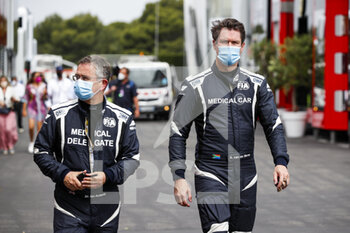 2021-06-19 - ROBERTS Ian, Medical Delegate with Alan Van der Merwe during the Formula 1 Emirates Grand Prix de France 2021, 7th round of the 2021 FIA Formula One World Championship from June 18 to 20, 2021 on the Circuit Paul Ricard, in Le Castellet, France - Photo Florent Gooden / DPPI - FORMULA 1 EMIRATES GRAND PRIX DE FRANCE 2021 - FORMULA 1 - MOTORS