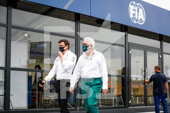 2021-06-19 - WOLFF Toto (aut), Team Principal & CEO Mercedes AMG F1 GP, STROLL Lawrence (can), Aston Martin F1 owner, portrait during the Formula 1 Emirates Grand Prix de France 2021, 7th round of the 2021 FIA Formula One World Championship from June 18 to 20, 2021 on the Circuit Paul Ricard, in Le Castellet, France - Photo Florent Gooden / DPPI - FORMULA 1 EMIRATES GRAND PRIX DE FRANCE 2021 - FORMULA 1 - MOTORS