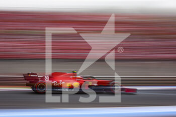 2021-06-19 - 55 SAINZ Carlos (spa), Scuderia Ferrari SF21, action during the Formula 1 Emirates Grand Prix de France 2021, 7th round of the 2021 FIA Formula One World Championship from June 18 to 20, 2021 on the Circuit Paul Ricard, in Le Castellet, France - Photo Antonin Vincent / DPPI - FORMULA 1 EMIRATES GRAND PRIX DE FRANCE 2021 - FORMULA 1 - MOTORS