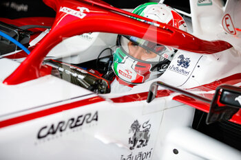 2021-06-19 - GIOVINAZZI Antonio (ita), Alfa Romeo Racing ORLEN C41, portrait cockpit during the Formula 1 Emirates Grand Prix de France 2021, 7th round of the 2021 FIA Formula One World Championship from June 18 to 20, 2021 on the Circuit Paul Ricard, in Le Castellet, France - Photo Florent Gooden / DPPI - FORMULA 1 EMIRATES GRAND PRIX DE FRANCE 2021 - FORMULA 1 - MOTORS