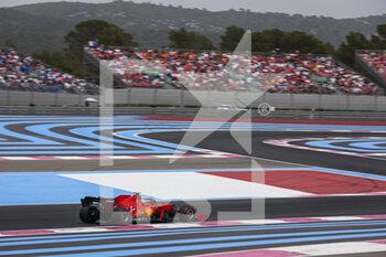 2021-06-19 - 55 SAINZ Carlos (spa), Scuderia Ferrari SF21, action during the Formula 1 Emirates Grand Prix de France 2021, 7th round of the 2021 FIA Formula One World Championship from June 18 to 20, 2021 on the Circuit Paul Ricard, in Le Castellet, France - Photo Antonin Vincent / DPPI - FORMULA 1 EMIRATES GRAND PRIX DE FRANCE 2021 - FORMULA 1 - MOTORS