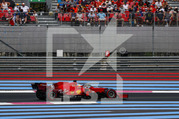 2021-06-19 - 16 LECLERC Charles (mco), Scuderia Ferrari SF21, action during the Formula 1 Emirates Grand Prix de France 2021, 7th round of the 2021 FIA Formula One World Championship from June 18 to 20, 2021 on the Circuit Paul Ricard, in Le Castellet, France - Photo Antonin Vincent / DPPI - FORMULA 1 EMIRATES GRAND PRIX DE FRANCE 2021 - FORMULA 1 - MOTORS