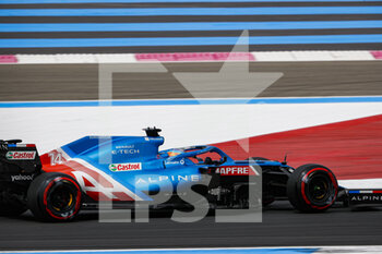 2021-06-19 - 14 ALONSO Fernando (spa), Alpine F1 A521, action during the Formula 1 Emirates Grand Prix de France 2021, 7th round of the 2021 FIA Formula One World Championship from June 18 to 20, 2021 on the Circuit Paul Ricard, in Le Castellet, France - Photo Antonin Vincent / DPPI - FORMULA 1 EMIRATES GRAND PRIX DE FRANCE 2021 - FORMULA 1 - MOTORS