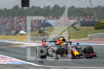 2021-06-19 - 33 VERSTAPPEN Max (nld), Red Bull Racing Honda RB16B, action during the Formula 1 Emirates Grand Prix de France 2021, 7th round of the 2021 FIA Formula One World Championship from June 18 to 20, 2021 on the Circuit Paul Ricard, in Le Castellet, France - Photo Antonin Vincent / DPPI - FORMULA 1 EMIRATES GRAND PRIX DE FRANCE 2021 - FORMULA 1 - MOTORS