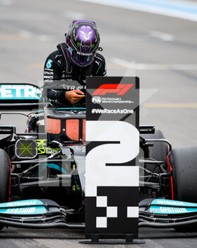 2021-06-19 - HAMILTON Lewis (gbr), Mercedes AMG F1 GP W12 E Performance, portrait during the Formula 1 Emirates Grand Prix de France 2021, 7th round of the 2021 FIA Formula One World Championship from June 18 to 20, 2021 on the Circuit Paul Ricard, in Le Castellet, France - Photo Florent Gooden / DPPI - FORMULA 1 EMIRATES GRAND PRIX DE FRANCE 2021 - FORMULA 1 - MOTORS