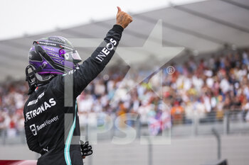 2021-06-19 - HAMILTON Lewis (gbr), Mercedes AMG F1 GP W12 E Performance, portrait during the Formula 1 Emirates Grand Prix de France 2021, 7th round of the 2021 FIA Formula One World Championship from June 18 to 20, 2021 on the Circuit Paul Ricard, in Le Castellet, France - Photo Antonin Vincent / DPPI - FORMULA 1 EMIRATES GRAND PRIX DE FRANCE 2021 - FORMULA 1 - MOTORS