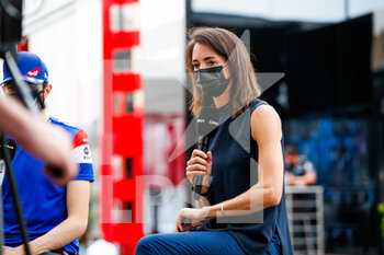 2021-06-19 - LAFFITE Margot of Canal+, in interview during the Formula 1 Emirates Grand Prix de France 2021, 7th round of the 2021 FIA Formula One World Championship from June 18 to 20, 2021 on the Circuit Paul Ricard, in Le Castellet, France - Photo Florent Gooden / DPPI - FORMULA 1 EMIRATES GRAND PRIX DE FRANCE 2021 - FORMULA 1 - MOTORS