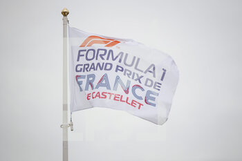 2021-06-20 - Flag during the Formula 1 Emirates Grand Prix de France 2021, 7th round of the 2021 FIA Formula One World Championship from June 18 to 20, 2021 on the Circuit Paul Ricard, in Le Castellet, France - Photo Antonin Vincent / DPPI - FORMULA 1 EMIRATES GRAND PRIX DE FRANCE 2021 - FORMULA 1 - MOTORS