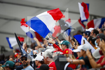 2021-06-20 - Fans, French Flag during the Formula 1 Emirates Grand Prix de France 2021, 7th round of the 2021 FIA Formula One World Championship from June 18 to 20, 2021 on the Circuit Paul Ricard, in Le Castellet, France - Photo Antonin Vincent / DPPI - FORMULA 1 EMIRATES GRAND PRIX DE FRANCE 2021 - FORMULA 1 - MOTORS