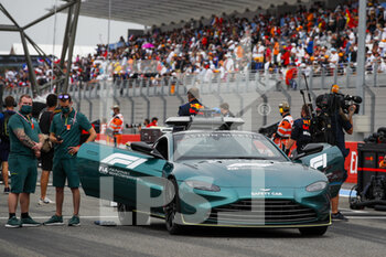 2021-06-20 - Safety Car, Aston Martin during the Formula 1 Emirates Grand Prix de France 2021, 7th round of the 2021 FIA Formula One World Championship from June 18 to 20, 2021 on the Circuit Paul Ricard, in Le Castellet, France - Photo Florent Gooden / DPPI - FORMULA 1 EMIRATES GRAND PRIX DE FRANCE 2021 - FORMULA 1 - MOTORS