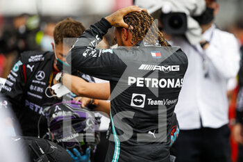 2021-06-20 - HAMILTON Lewis (gbr), Mercedes AMG F1 GP W12 E Performance, portrait during the Formula 1 Emirates Grand Prix de France 2021, 7th round of the 2021 FIA Formula One World Championship from June 18 to 20, 2021 on the Circuit Paul Ricard, in Le Castellet, France - Photo Florent Gooden / DPPI - FORMULA 1 EMIRATES GRAND PRIX DE FRANCE 2021 - FORMULA 1 - MOTORS
