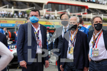 2021-06-20 - Boullier Eric with Renaud Musellier, Hubert Falco and Nicolas Deschaux portrait during the Formula 1 Emirates Grand Prix de France 2021, 7th round of the 2021 FIA Formula One World Championship from June 18 to 20, 2021 on the Circuit Paul Ricard, in Le Castellet, France - Photo Antonin Vincent / DPPI - FORMULA 1 EMIRATES GRAND PRIX DE FRANCE 2021 - FORMULA 1 - MOTORS