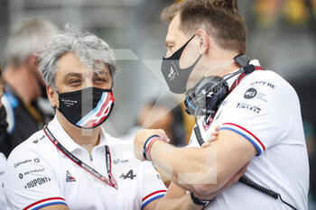 2021-06-20 - DE MEO Luca (ita), CEO of Renault Group, portrait with ROSSI Laurent (fra), CEO of Alpine during the Formula 1 Emirates Grand Prix de France 2021, 7th round of the 2021 FIA Formula One World Championship from June 18 to 20, 2021 on the Circuit Paul Ricard, in Le Castellet, France - Photo Antonin Vincent / DPPI - FORMULA 1 EMIRATES GRAND PRIX DE FRANCE 2021 - FORMULA 1 - MOTORS