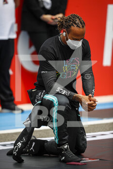 2021-06-20 - HAMILTON Lewis (gbr), Mercedes AMG F1 GP W12 E Performance, portrait during the Formula 1 Emirates Grand Prix de France 2021, 7th round of the 2021 FIA Formula One World Championship from June 18 to 20, 2021 on the Circuit Paul Ricard, in Le Castellet, France - Photo Antonin Vincent / DPPI - FORMULA 1 EMIRATES GRAND PRIX DE FRANCE 2021 - FORMULA 1 - MOTORS